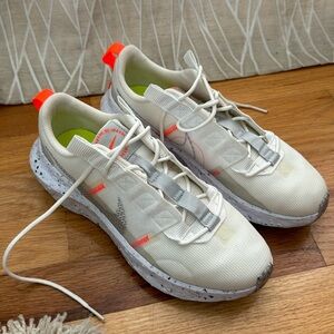Nike Women’s Crater Impact Summit White/Grey Fog Platinum Size 8